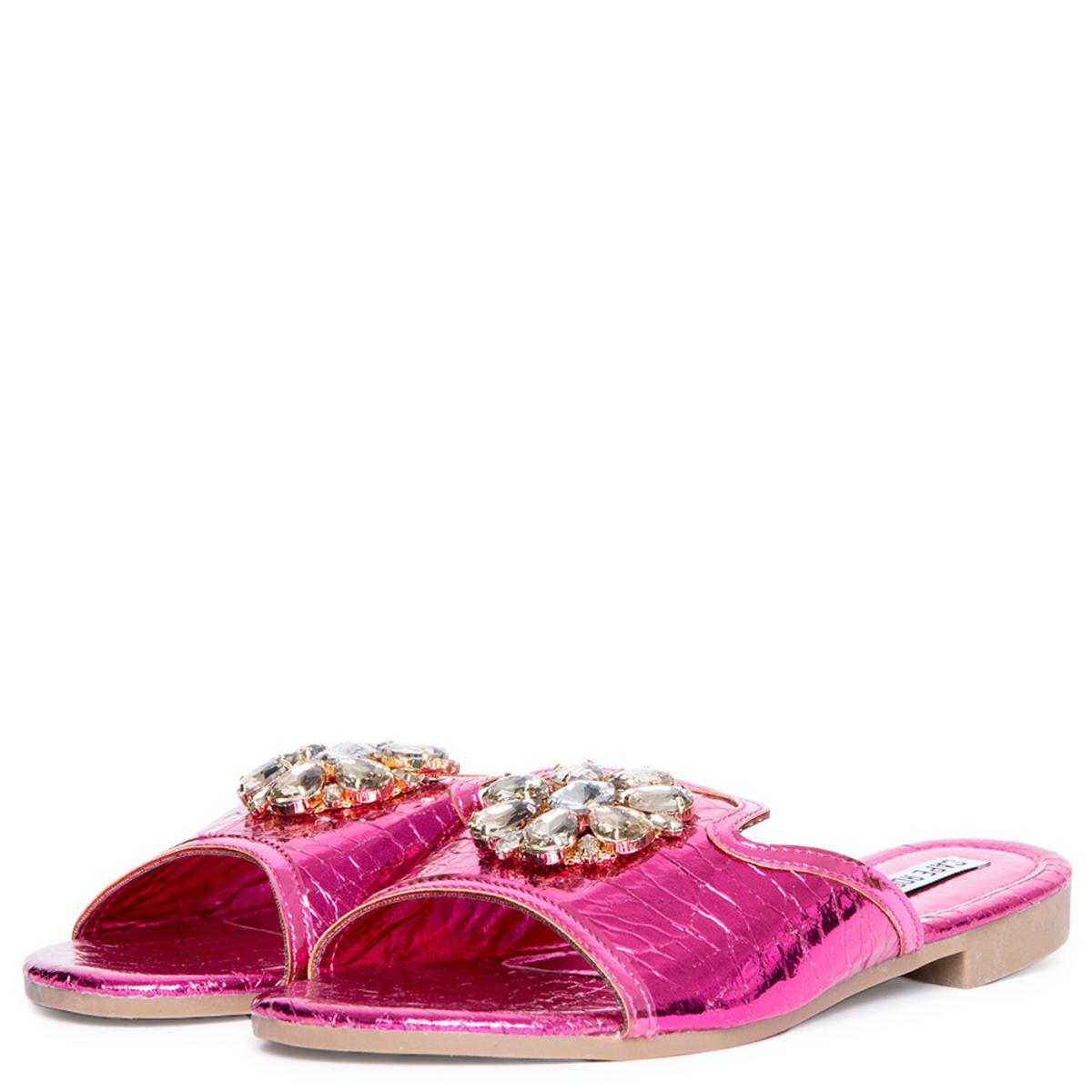 Cape Robbin Leela-10 Fuchsia Sandal Fuchsia