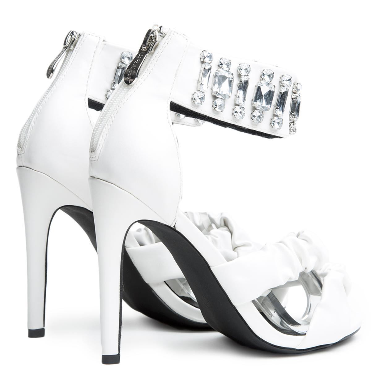 Cape Robbin Suzzy-94 White High Heel White