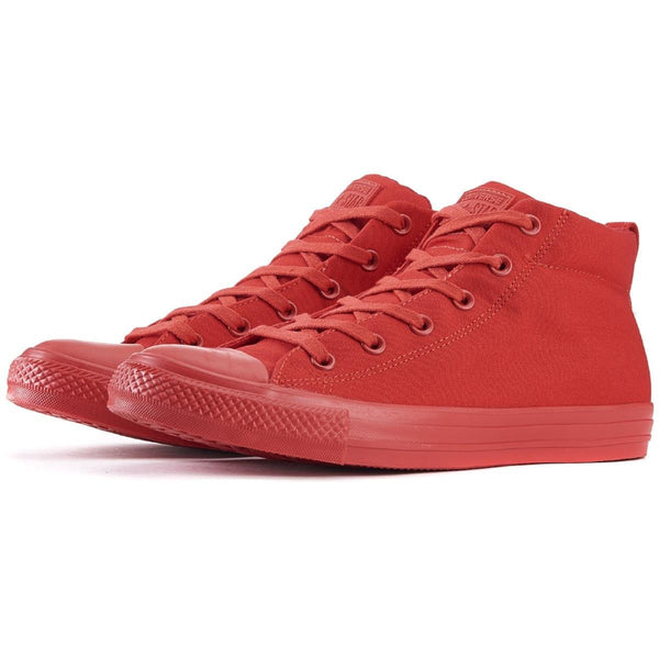 Converse Unisex: Hi Street Mono Red Sneakers