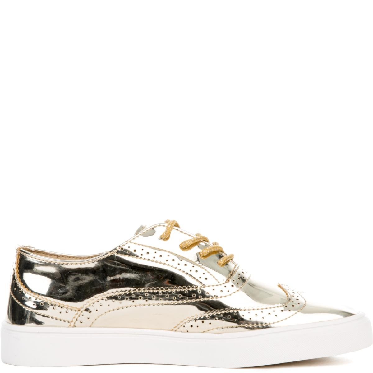 Romy-1 Oxford Sneaker Gold