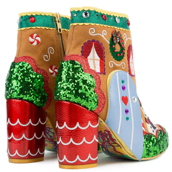 christmas ankle boots