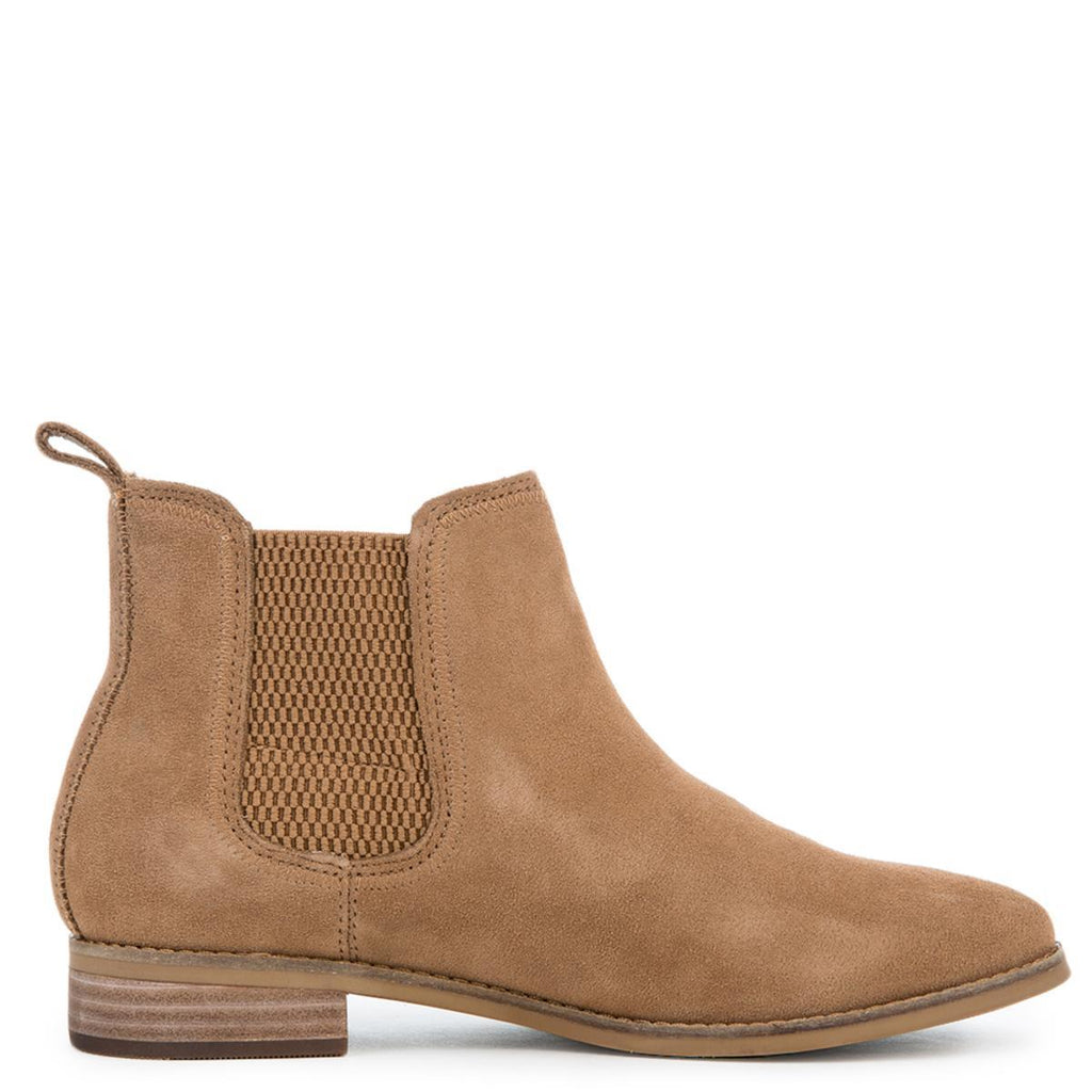 toms toffee suede women's ella booties