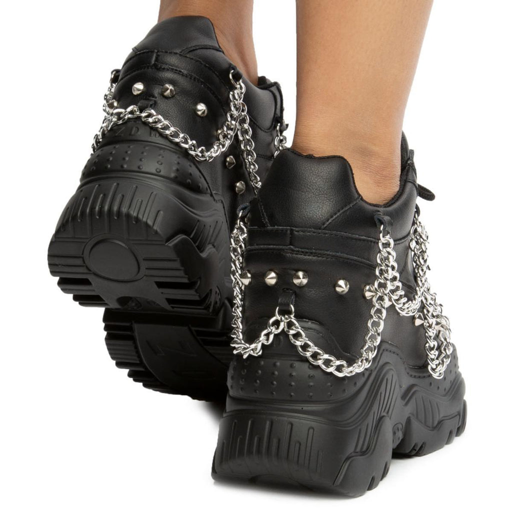 Space Candy Platform Sneakers with Studs – TiltedSole.com
