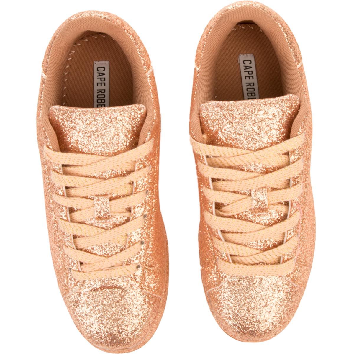 Cape Robbin Snappy-1 Sneaker Rose Gold