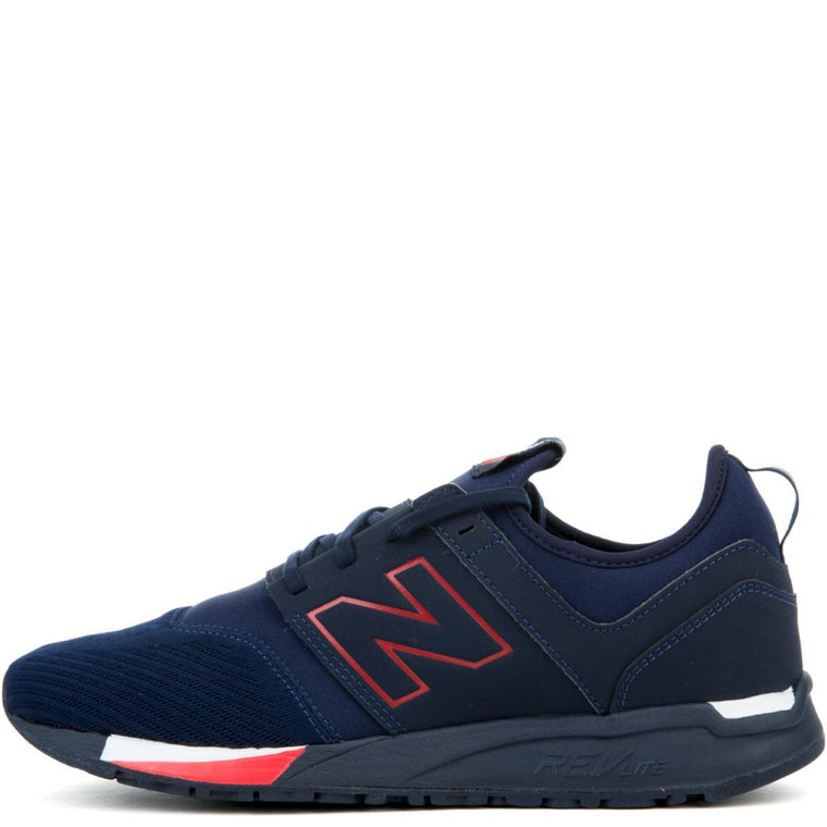 new balance 247 classic navy with red