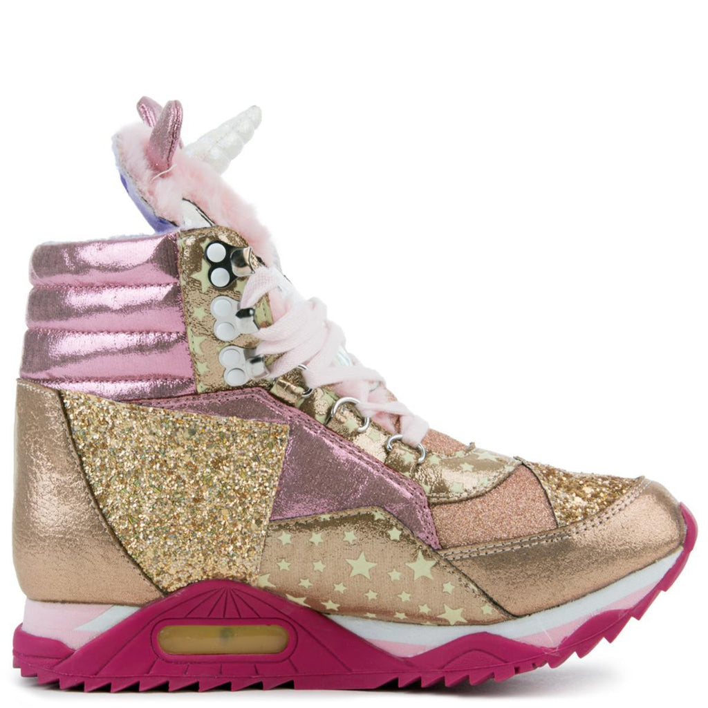 Candy Damsel Sneaker PINK GOLD – TiltedSole.com