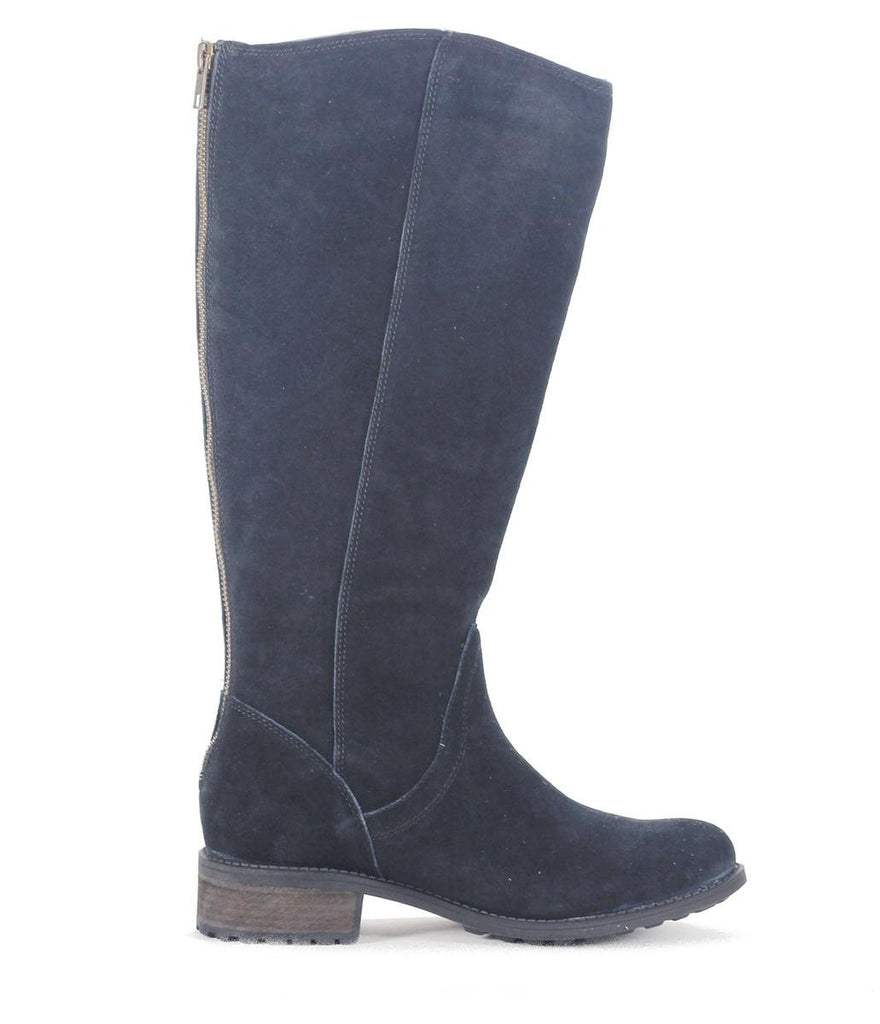 tall black suede ugg boots