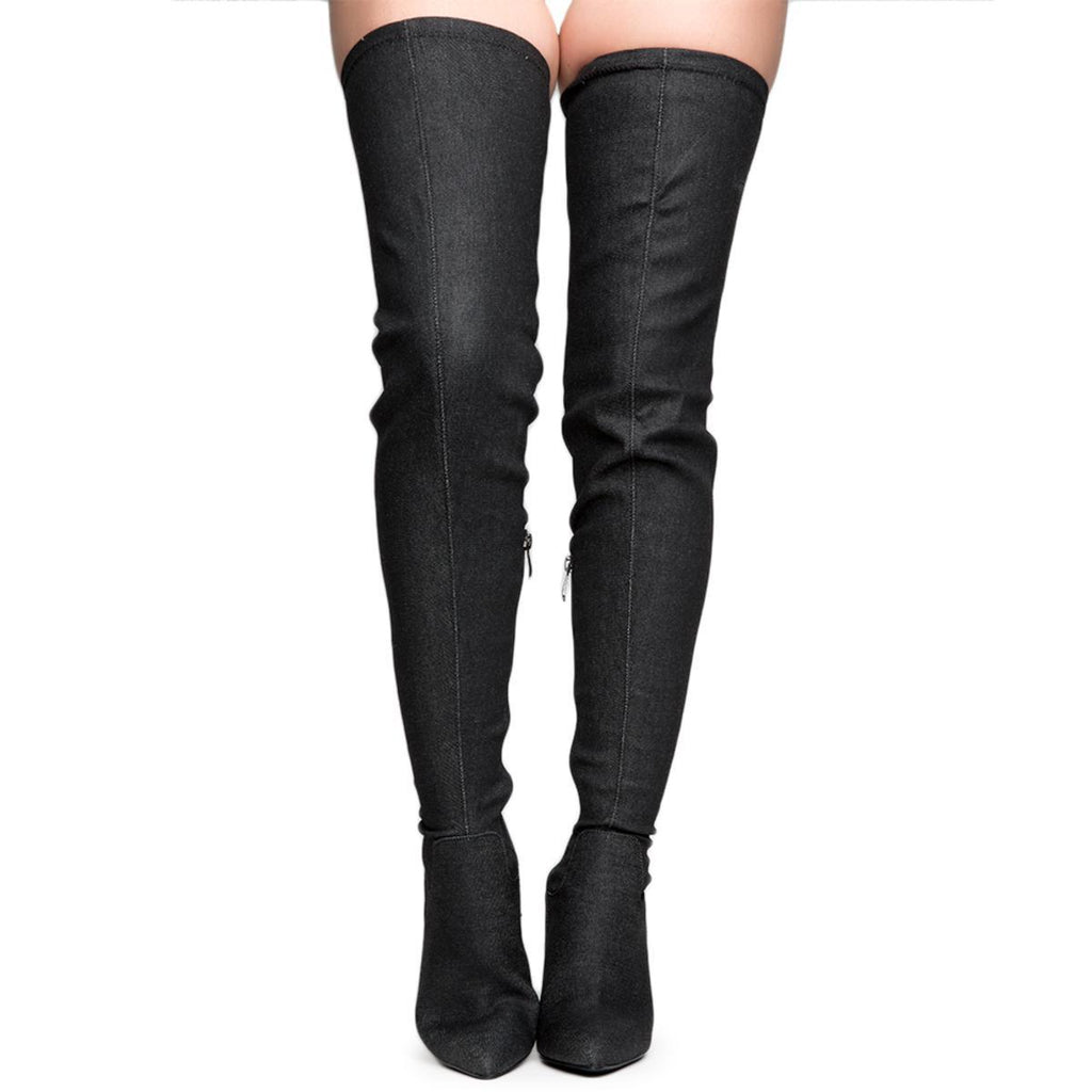 cape robbin knee high boots