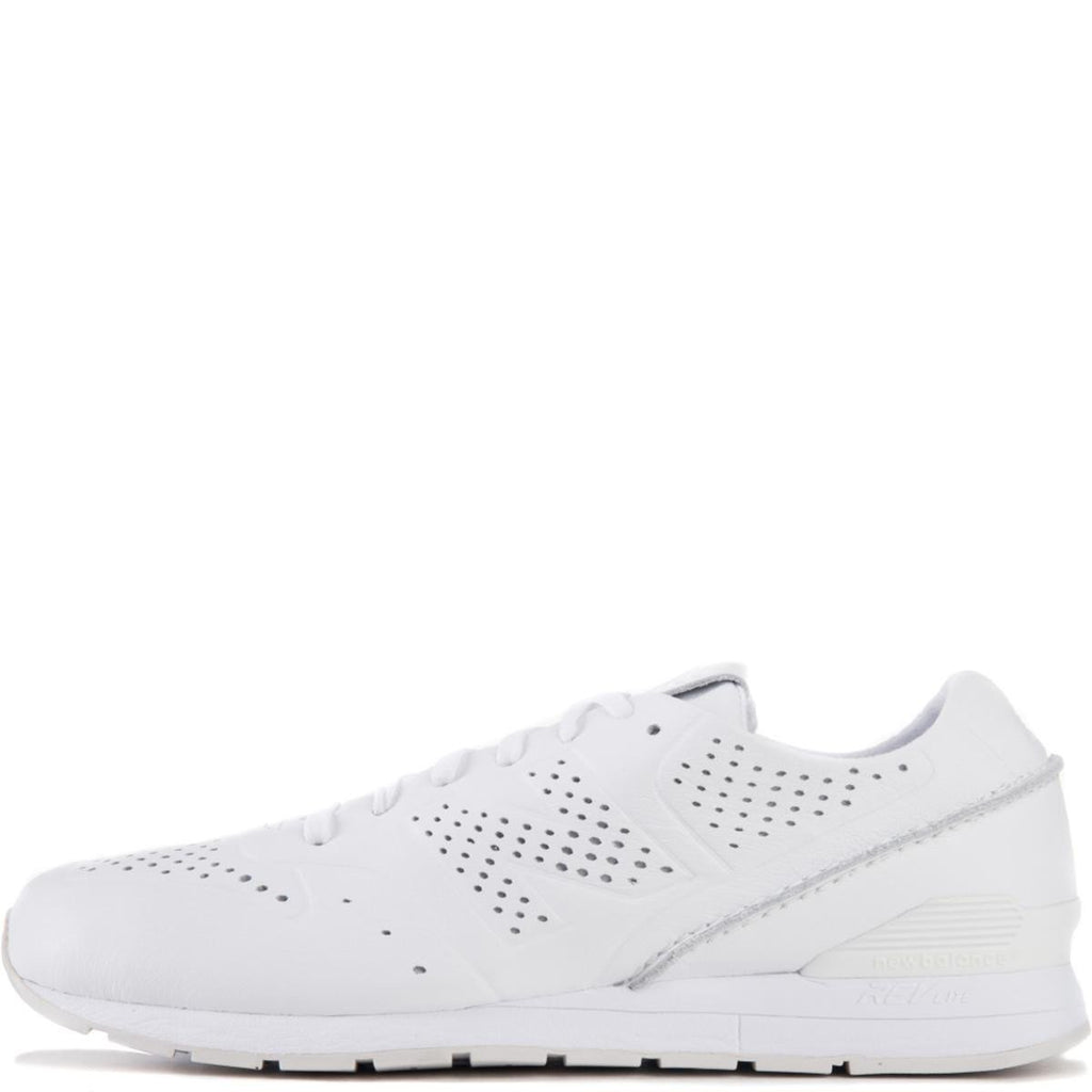 new balance white leather sneakers