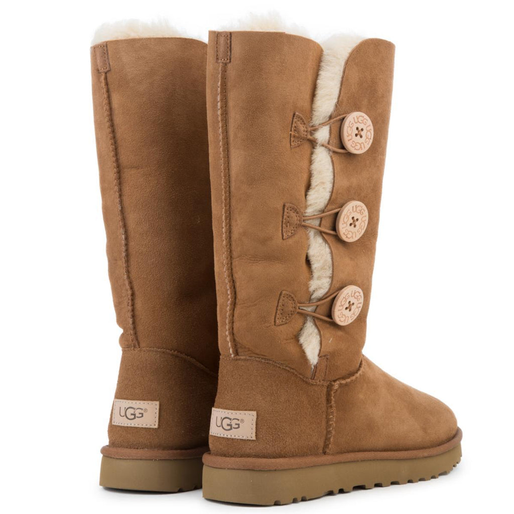 Women's Bailey Button Triplet II Chestnut Boots – TiltedSole.com