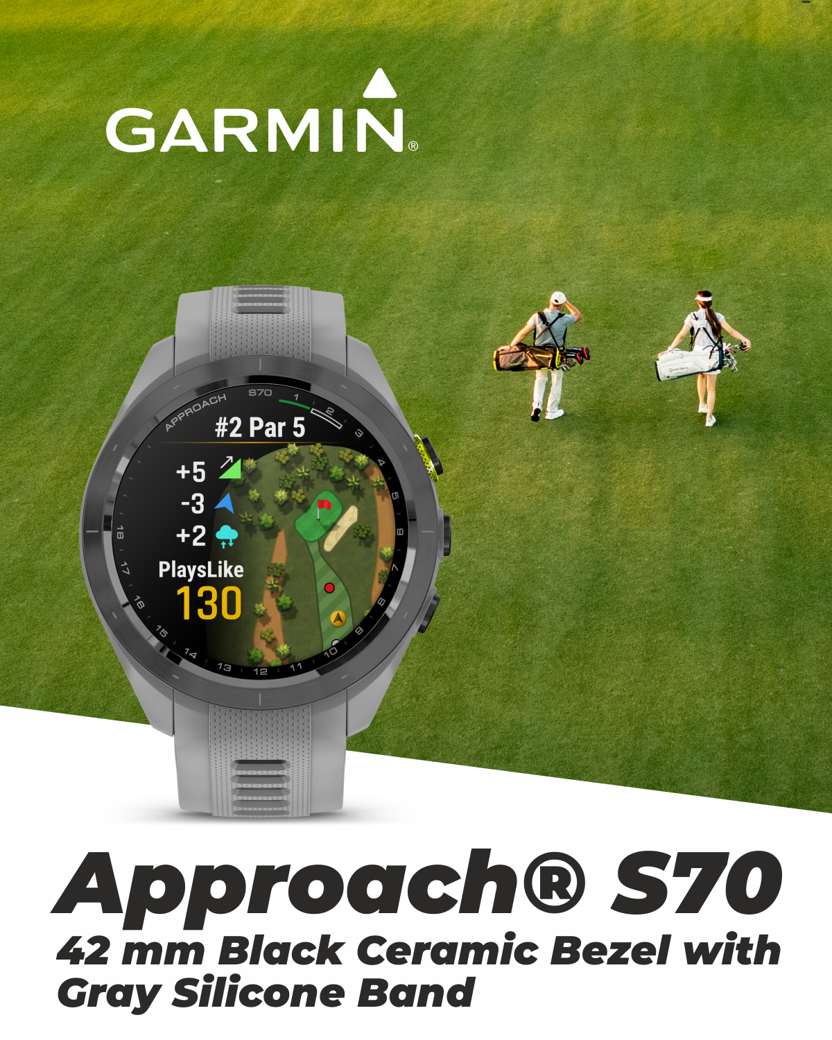 Garmin Approach Golf GPS Watch, 43,000+ CourseV – Sports and Gadgets