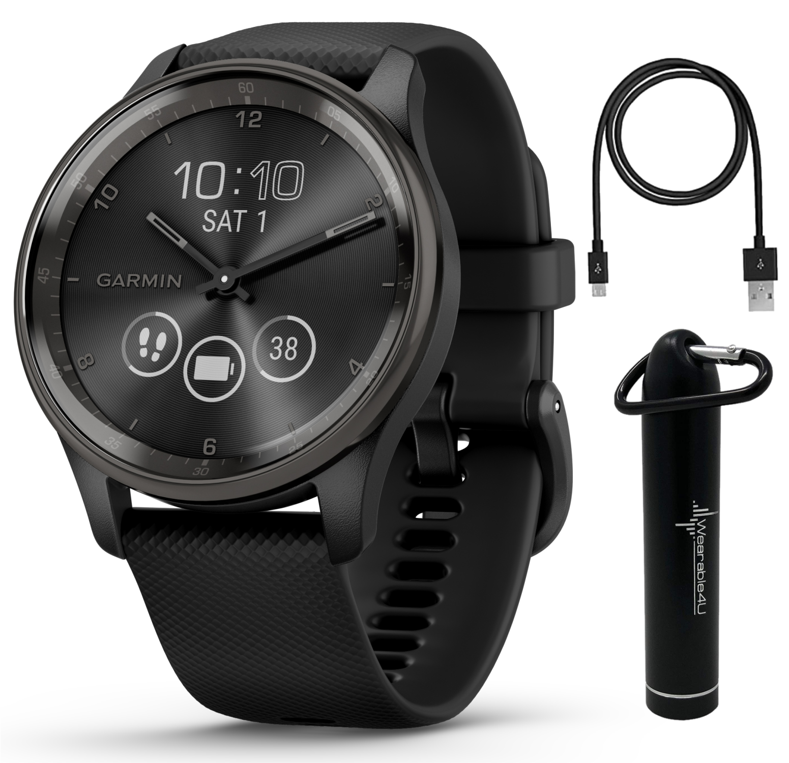 Garmin vivomove 40 mm Hybrid Smartwatch, Hybrid Watch - 2023 Uni – Sports and Gadgets