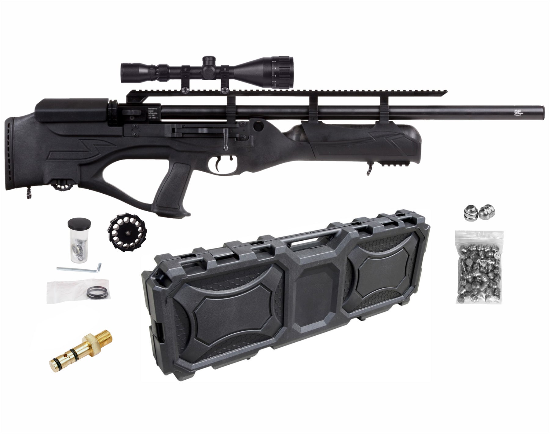 Hatsan Hercules Bully .45 Air Rifle with Wearable4U Bundle Sports Gadgets