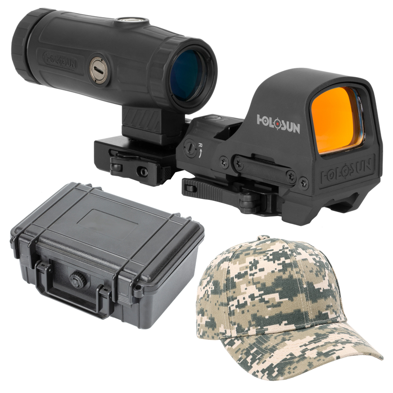 Holosun Hs510c Reflex Red Dot Sight And Hm3x 3x Magnifier Combo Set Wi Sports And Gadgets 2558