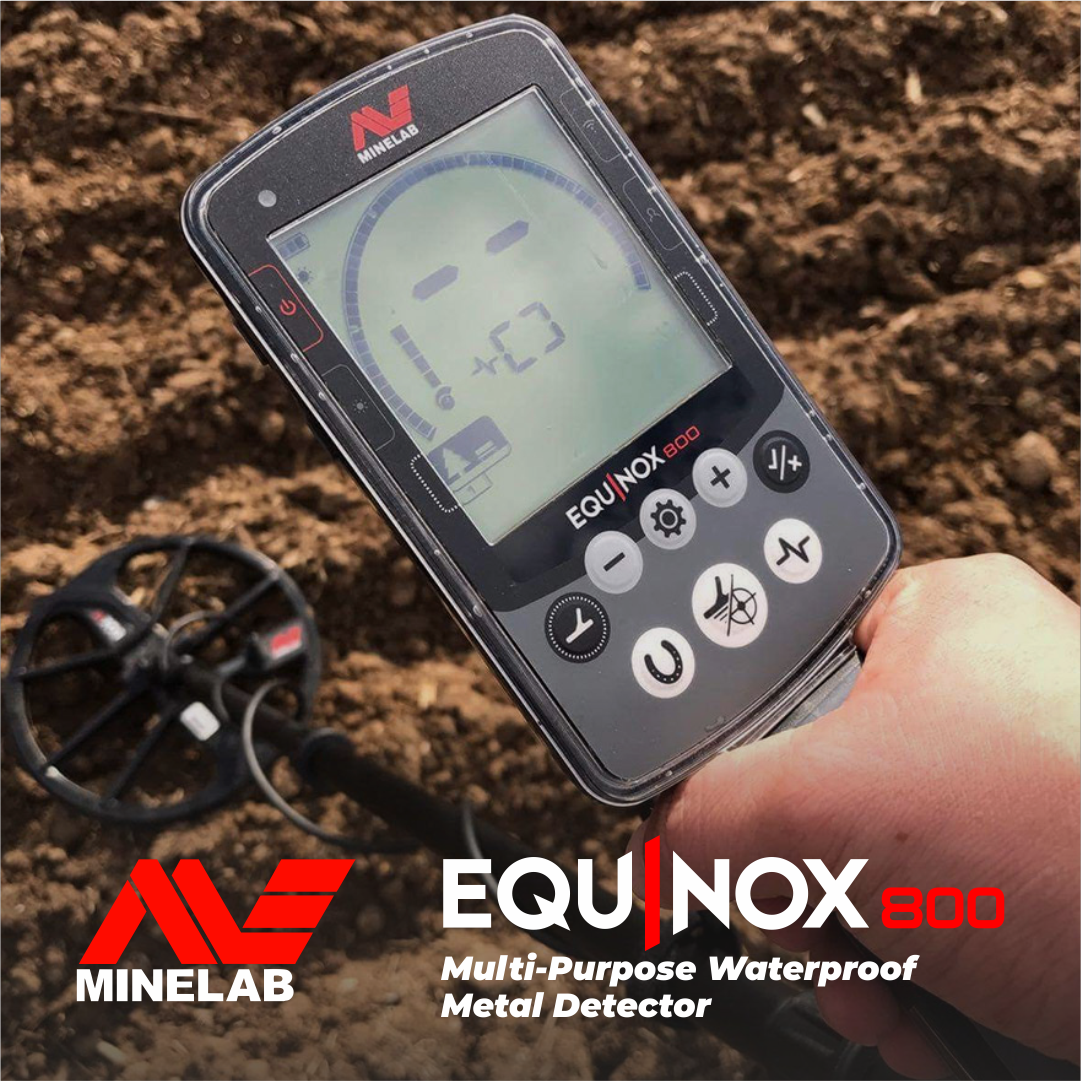 色々な BICストアMinelab Equinox 800 All-Terrain Waterproof Multi-Purpose Metal  Detector Double-D 6" Smart Coil with Skid Plate