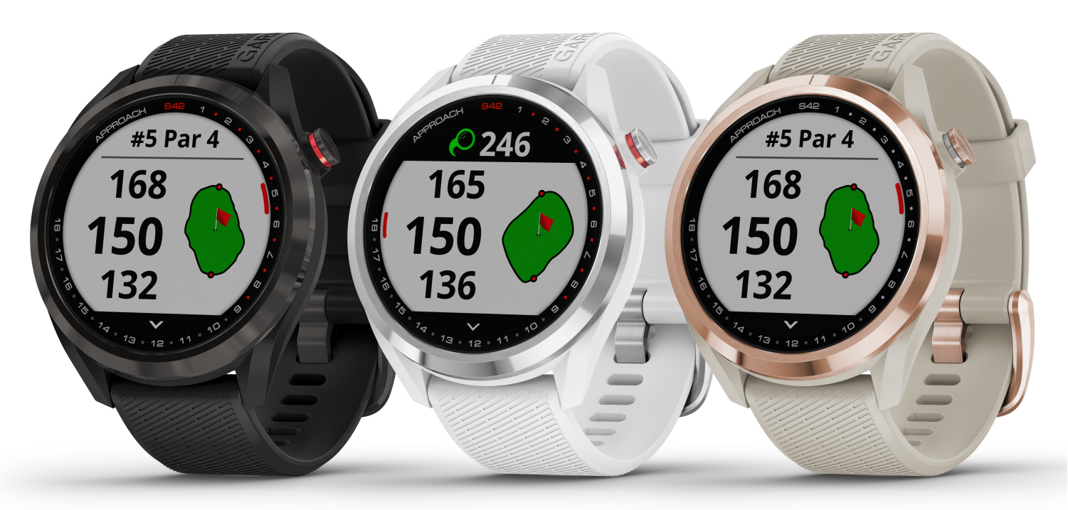 frekvens oplukker Pounding Garmin Approach S42 Premium GPS Golf Watch – Sports and Gadgets