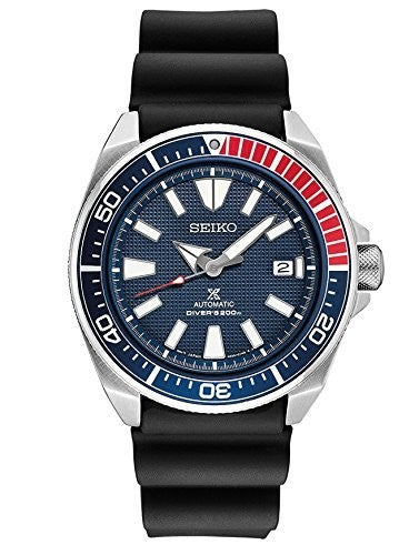Seiko Men's Prospex Automatic Diver Silicone Strap Watch