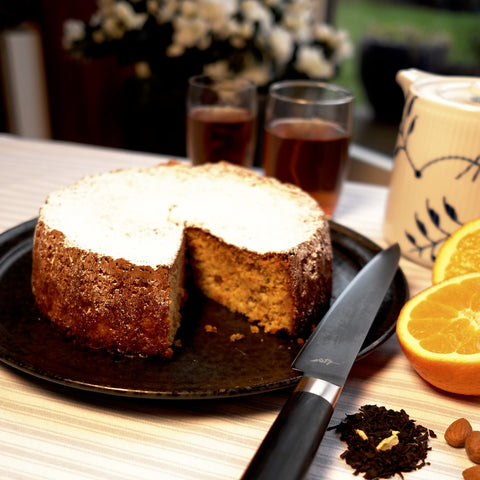 The Origreen Orange cake