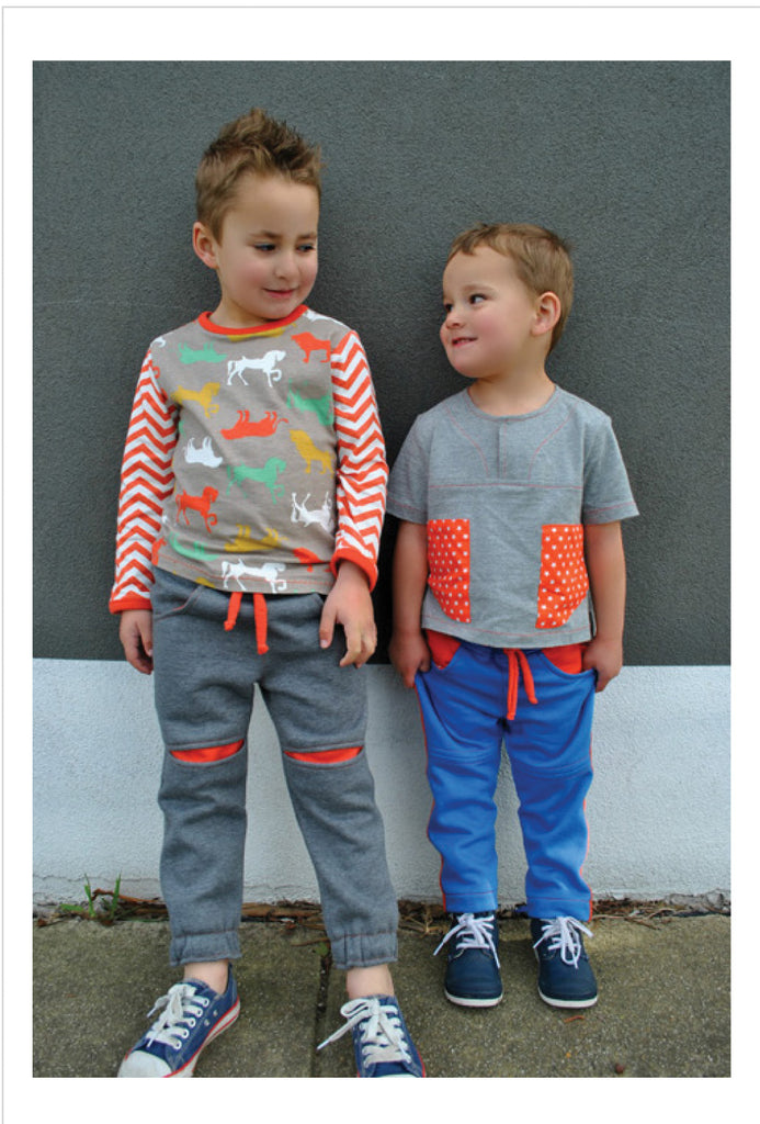 Kids Pants Tutorial with FREE Pattern! - YouTube