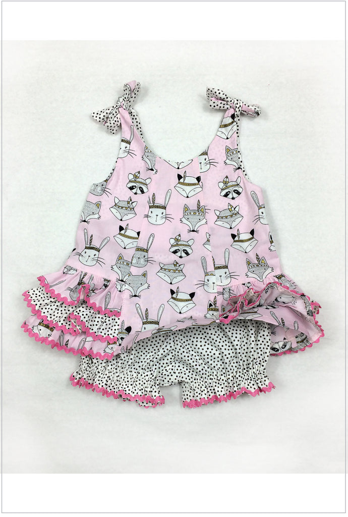 Ruffles Baby Top & Pants PDF sewing pattern babies & toddlers