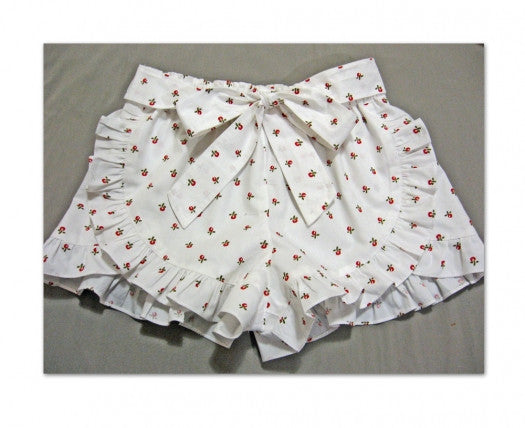 Girls Ruffle Edged Shorts Pdf Sewing Pattern Ruffled Shorts Sizes 2 Felicity Sewing Patterns