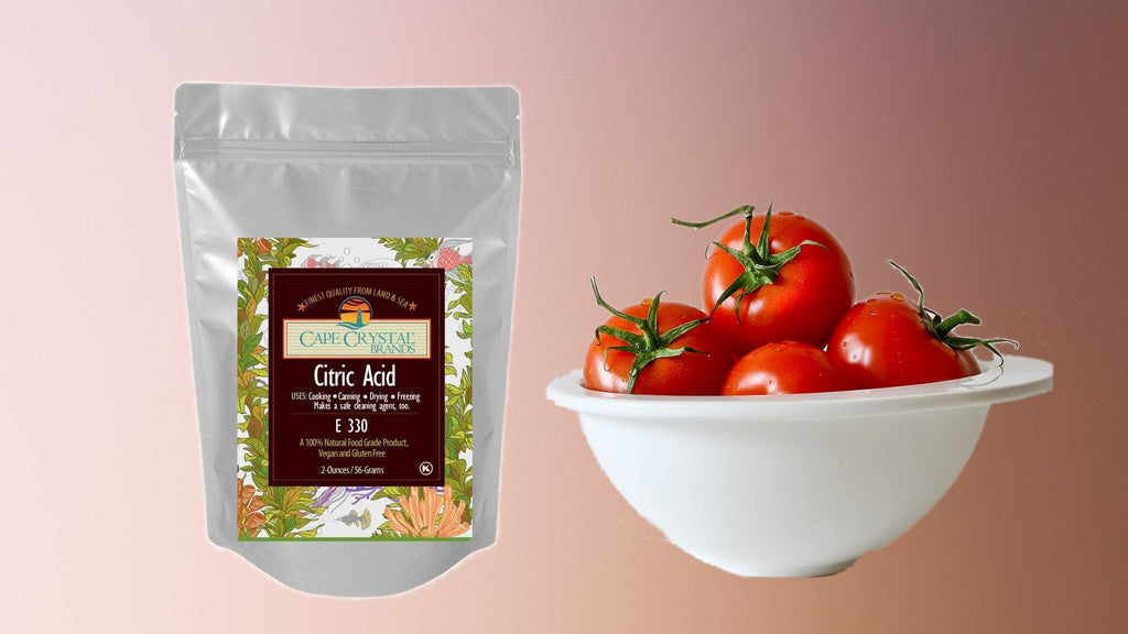 citric acid and tomatoes