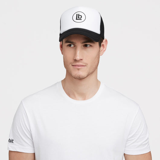 LB White Trucker Cap | Trucker Caps & Hats | littlebit