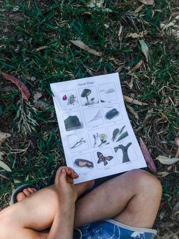 free printable nature scavenger hunt