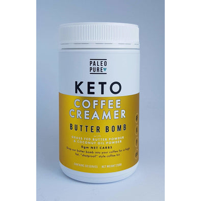 Keto Butter Bomb - Keto Coffee Creamer - Paleo Pure 250g