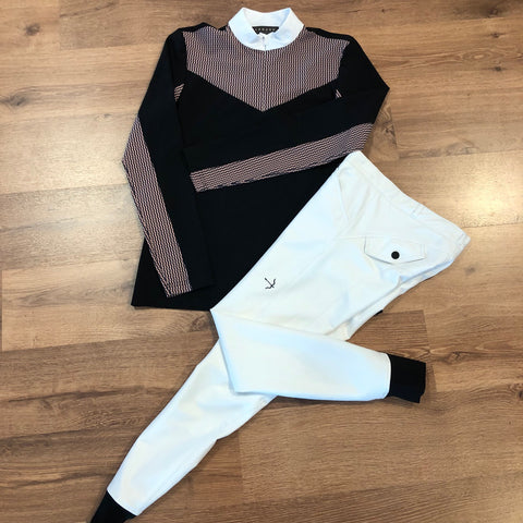 Laguso Laura Grip Breeches and Vivienne Show Shirt