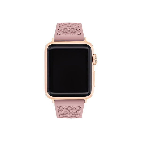 Apple Watch Strap Pink Rubber Women's | COCOMI Singapore