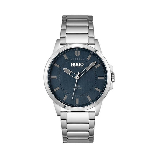 hugo boss watches silver