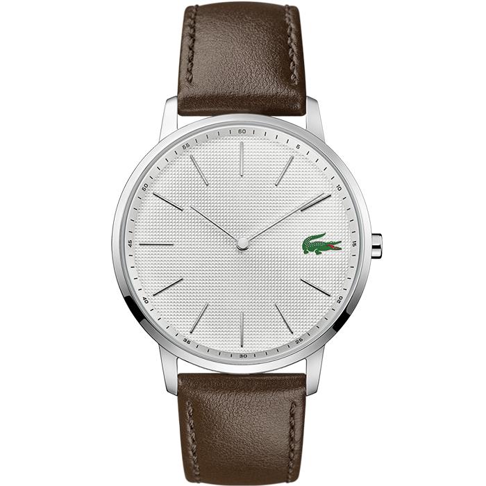 lacoste silver watch