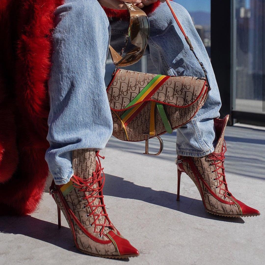 dior rasta boots