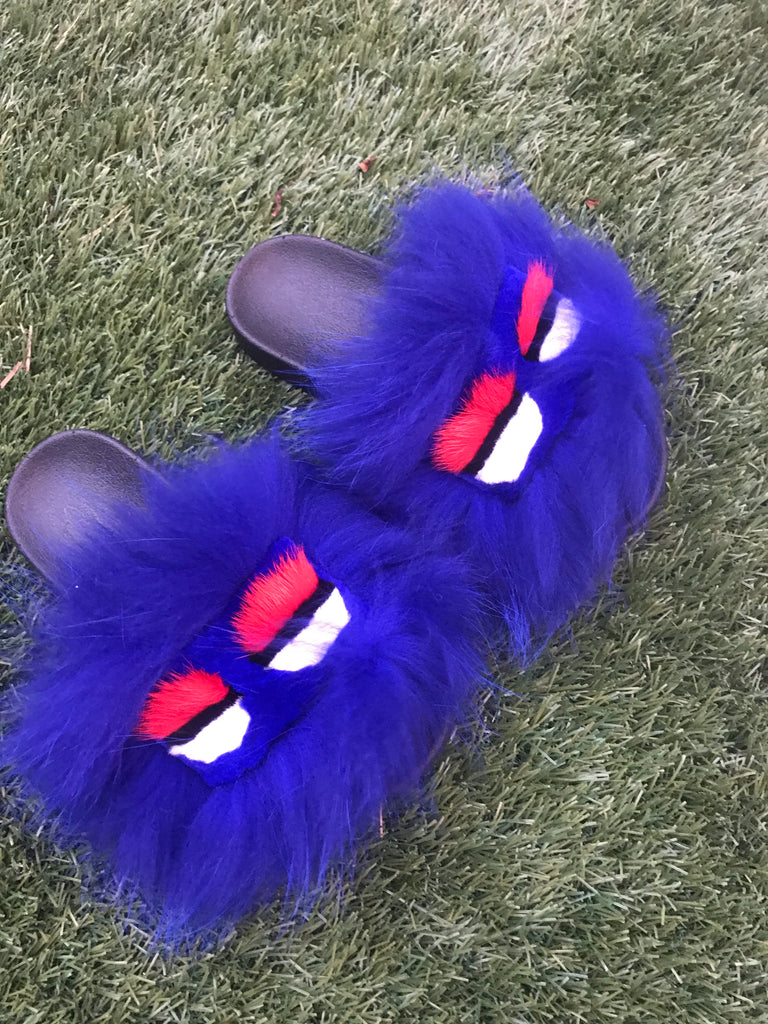 monster fur slides