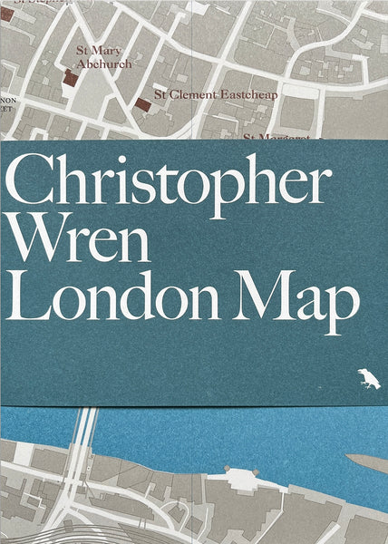 Christopher Wren London Map - Blue Crow Media
