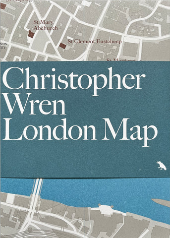 Christopher Wren London Map