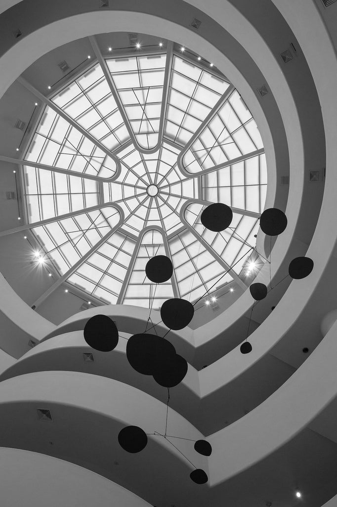 Guggenheim interior Frank Lloyd Wright