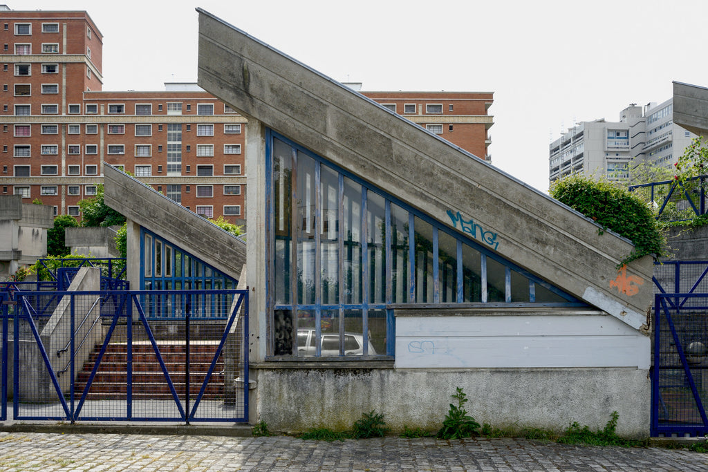 Albert Einstein School, Paris, Brutalist architecture