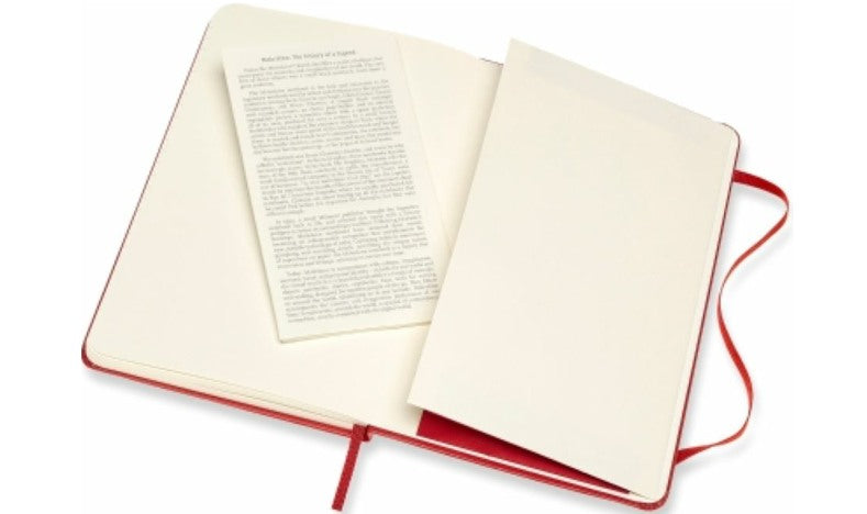 Moleskine Classic Collection Pocket Hard Cover Notebook Scarlet