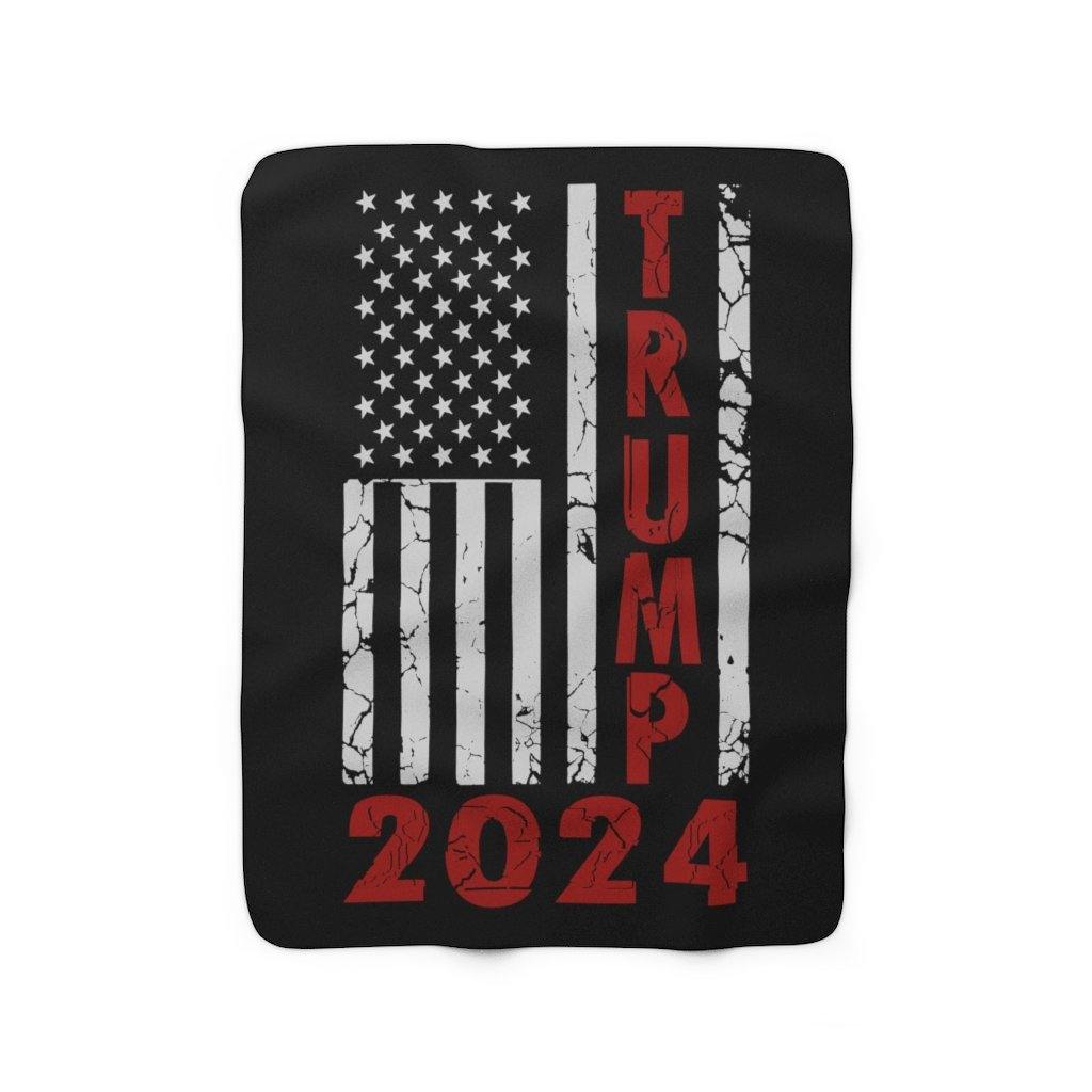 Trump 2024 Distressed Fleece Throw Blanket   82c206ae042f37974c51908366b3c963 1024x1024 