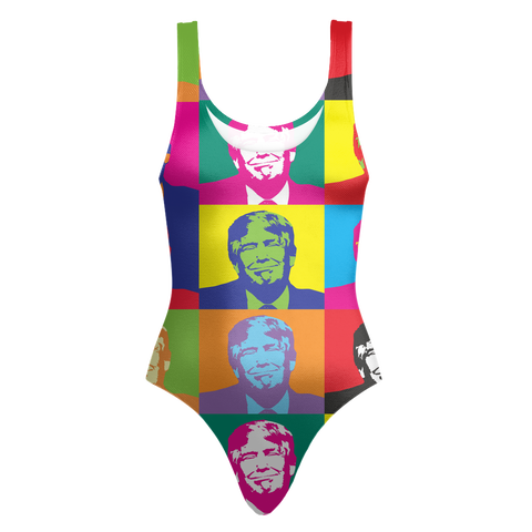 trump one piece bathing suit