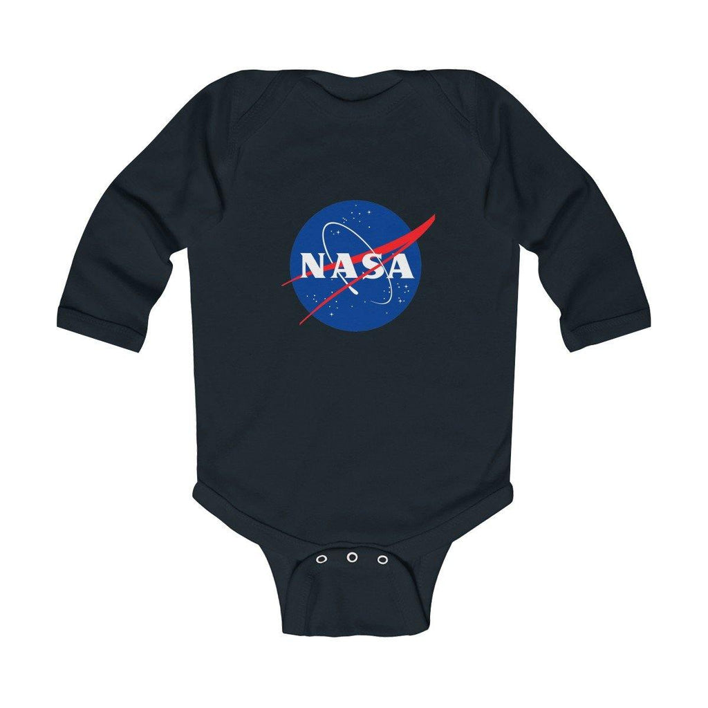 Buy NASA Logo Infant Long Sleeve Bodysuit - Space Tees - NASA Space ...