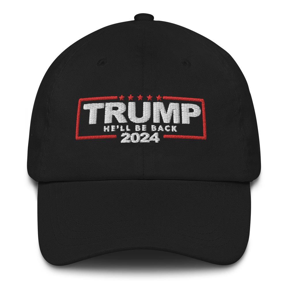 Buy Trump 2024 Hat He'll Be Back Classic Baseball Hat at Miss