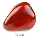 red jasper healing crystal for back problems