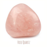 rose quartz crystal for back problems and back pain