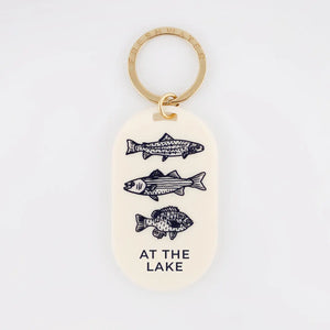 AT THE LAKE | Freshwater Fish Pill Keychain - Freshwater