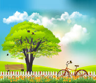 Red bike