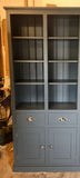 Display Storage Cabinet with 2 Drawers , 2 Doors and Adjustable Shelves (8 individual display sections)