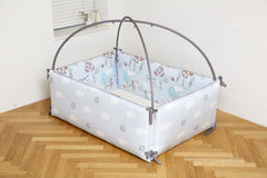 LOLbaby lolfriend edition bumper bed - Forest Blue